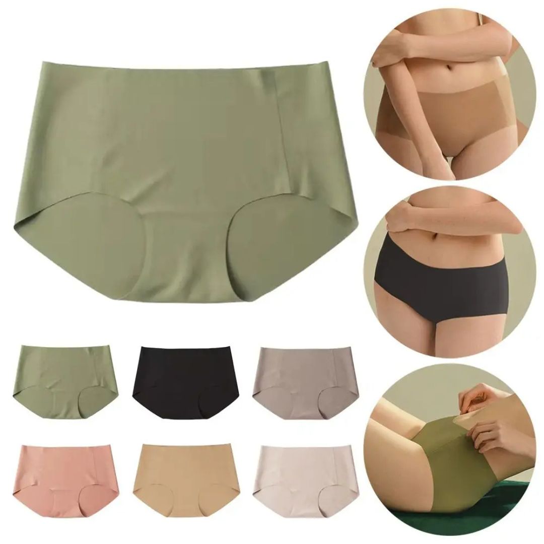 Mid-waist seamless panties