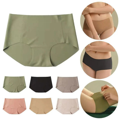 Mid-waist seamless panties